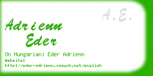 adrienn eder business card